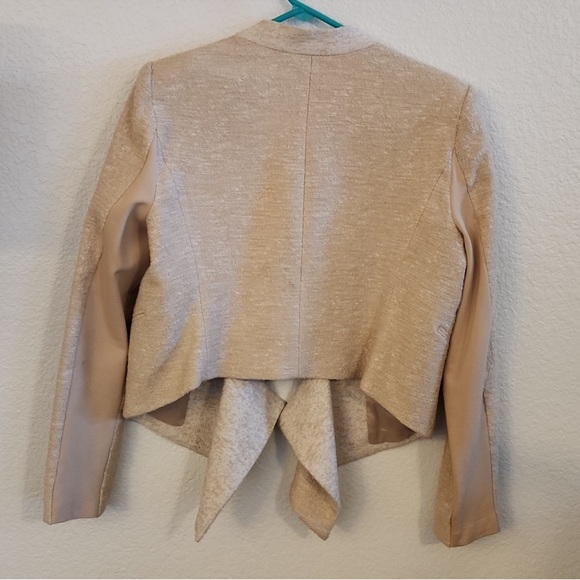BCBGMaxAzria CANDICE
BLAZER IN POWDER SIZE L           Cream jacket - Picture 3 of 5
